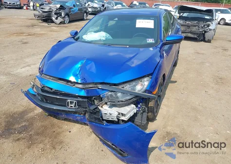 2019 Honda Civic Sport из США, поврежденный, VIN 2HGFC2F86KH575536